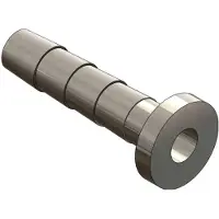 VAR Bh90 Screw 10 Units Zilver