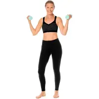 AMOENA Jolie Prothese Sport Bh Jolie SB Zwart/Grijs - maat EU 80E / FR 95E