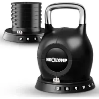 NEOLYMP 7-in-1 Kettlebell 2–20 kg – Verstelbare Kettlebell voor jouw homegym