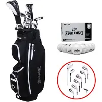 Spalding - Tour 2 - Full Set - Lady - Graphite - rechtshandig