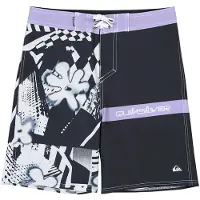 Quiksilver - Youth's Surfsilk Straight 17'' - Boardshort 128/134 - XS, blauw
