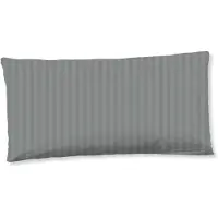 Descanso Kussensloop Katoen Satijn Hotel Sevilla - grey 40x80cm