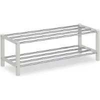 Idimex Schoenenrek DUBLIN met 2 planken – beige