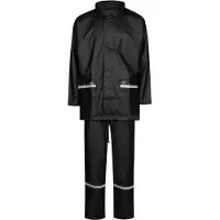 Lyngsøe Rainwear Rainset With Jacket And Trousers In Pu Quality Lr1389 Waterdicht | Maat: XS