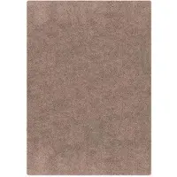 vidaXL Antislip Shaggy Tapijt Bruin 240 x 340 cm PP