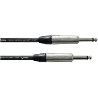 Cordial CXI 1,5 PP Jackplug Instrumenten Kabel [1x Jackplug male 6,3 mm - 1x Jackplug male 6,3 mm] 1.50 m Zwart Flexibel