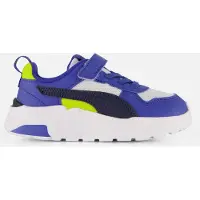 Puma Trinity 2 LT AC+ INF kinder sneakers blauw wit maat 23