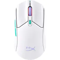 HyperX HP Pulsefire Haste 2 Core Wls - Gaming Muis - Wit - RGB