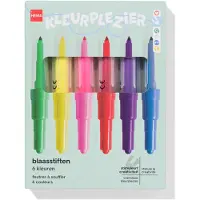 HEMA Blaasstiften - 6 Stuks