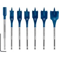 Bosch EXPERT Speedborenset Self Cut Speed | 7-delig | 16, 18, 20, 22, 25, 32 mm - 2608902110