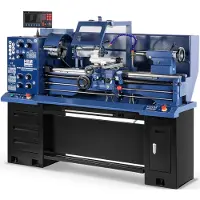 HBM metaaldraaibank 360 x 1000 DRO 400 Volt