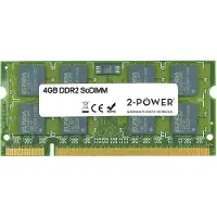 2-Power MEM4303A, 4 GB, 1 x 4 GB, DDR2, 800 MHz, 200-pin SO-DIMM, Groen