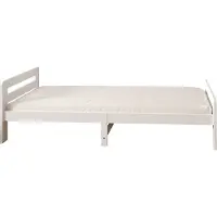 Sunny Olla Kinderbed van Hout in Wit | Peuterbed Zonder Matras | 205x98cm | Voor Matrasafmetingen 90x200cm