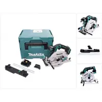 Makita DHS 680 Y1J Accu-handcirkelzaag 18 V 165 mm borstelloos + 1x accu 1,5 Ah + adapter + Makpac - zonder lader