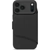 Decoded Textured Silicone Wallet - iPhone 17 Pro Max - Phantom Black