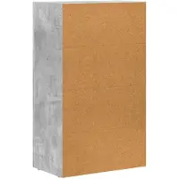 vidaXL Dressoir ELST, betonkleur, 59 x 35 x 100,5 cm, houtvezelplaat