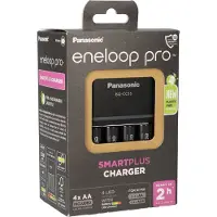 Eneloop Panasonic Eneloop Smart & Quick Lader BQ-CC55 + 1x4 AA 2500m