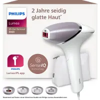 Philips Epilateur à lumière pulsée Lumea Prestige BRI947/00 Blanc et Rose