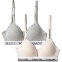 Calvin Klein Underwear BH lichtgrijs / donkergrijs / rosa / wit