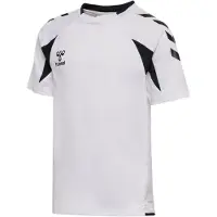 Hummel Core 2.0 Shirt Korte Mouw Kinderen - Wit / Zwart | Maat: 128
