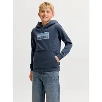 Jack & jones JACK&JONES - JCOFUSION GRAPHIC SWEAT HOOD SN JNR - Jongens - Sweaters