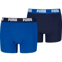 Puma boxershorts - blauw / donkerblauw (set van 2) Jongens Stretchkatoen - maat 134/140