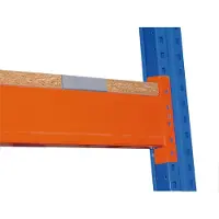 Schulte Lagertechnik spaanplaatniveau voor palletstellingen, dikte 38 mm, B 2700 x D 1100 mm, voor staanderhoogte 50 mm, opgelegd, incl. centreerplaten