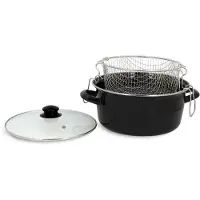 Menastyl THEKITCHENETTE Friteuse met deksel 3645580 26cm Alle warmtebronnen inclusief inductie