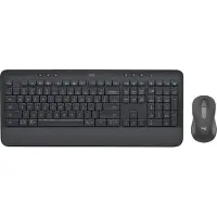 Logitech toetsenbord/muis set MK650, draadloos, met Bolt- en Bluetooth-connectiviteit, grafietkleur