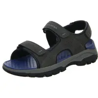 SKECHERS Relaxed Fit Tresman Garo Sandalen grijs Maat 43