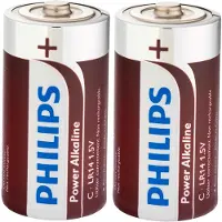 Philips Set van 2 batterijen Power Alkaline C LR14