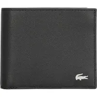 Lacoste Portemonnee 'FG 11.5 cm' zwart