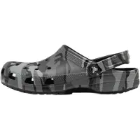 Crocs Klomp Unisex Classic Camouflage Black/Slate Grey-Schoenmaat 37 - 38