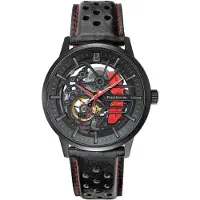 Pierre Lannier Analoog horloge 'Paddock' zwart