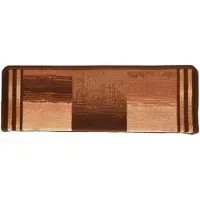 vidaXL Trapmatten zelfklevend 10 st 65x21x4 cm bruin