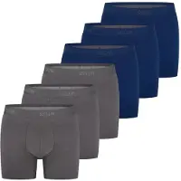 Sloggi Heren lang short / pant 6 pack SLG Base