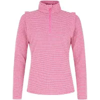 Protest Skipully Women Prtivory 1/4 Zip Active Top Foxy Pink-XL