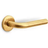 FMB Deurkruk Modulan | ronde rozet | PVD Mat Goud