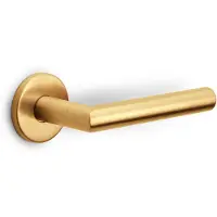 Formani BASICS LBII-19 deurkruk op rozet EN1906 PVD mat goud