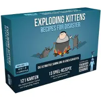 Asmodee Exploding Kittens: Recipes for Disaster, Kaartspel, Feest, 7 jaar, 15 min, Familiespel
