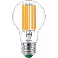 Philips LED lamp E27 | Peer A60 | Ultra Efficient | Filament | Helder | 2700K | 7.3W (100W)