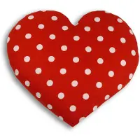 Leschi Warmtekussen Hart Polkadot