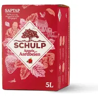 Schulp Saptap appel & aardbeiensap