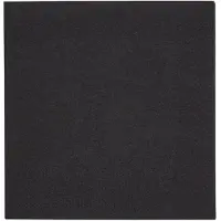 Fiesta cocktailservetten 1/4 vouw zwart 240mm (4000 stuks), 24(b) x 24(l)cm