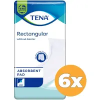Tena Rectangular (Absorbent Pad) - 22 x 59 cm - 6 pakken van 30 stuks