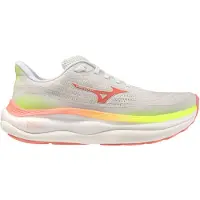Mizuno Wave Sky 9 hardloopschoenen Beige Oranje AW26 Dames, Maat 37 - EUR