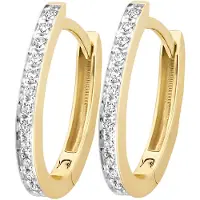 Blush diamonds oorsieraden met 2x 0.05 ct diamant