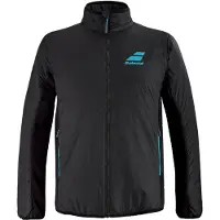 Babolat softshell trainingsjas, gevoerd, zwart