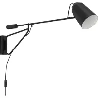 Eglo Zwarte leeslamp Loreto 1
