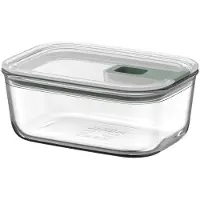 Mepal Glazen Vershouddoos EasyClip - 700 ml - Glazen vershoudbakjes met schuifsluiting - Geschikt voor magnetron. (stoom)oven. koelkast en vriezer - Nordic sage